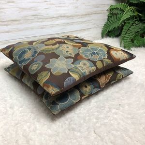 Decorative Accent Pillows with floral print